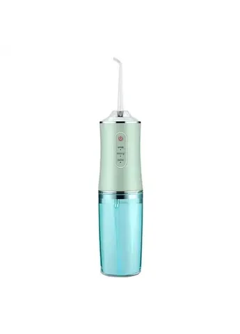 Ирригатор портативный электрический Oral Irrigator S3J2 для зубов Зелёный No Brand (405589809)