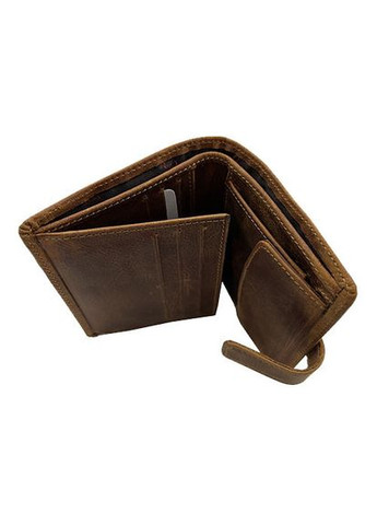 Чоловіче портмоне з натуральної шкіри коричневе Karya (336377936)