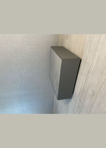 Журнальный столик Stone 640х640х250мм Графитовый + Серый керамогранит No Brand Grail (333835225)