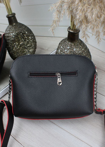 Жіноча сумка з екошкіри з замшевими вставками Vishnya (327792629)