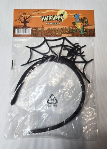 Обруч ободок паутина с пауком на Хэллоуин Halloween Lidl (362641613)