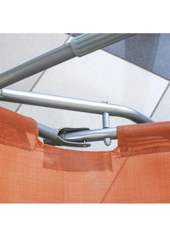 Кресло-шезлонг раскладной оранжевый Jumi (361952122)