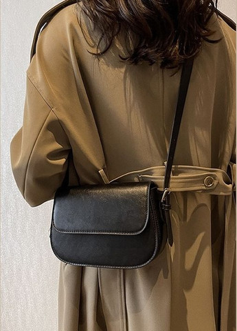 Жіноча сумка крос-боді чорна No Brand (290665292)