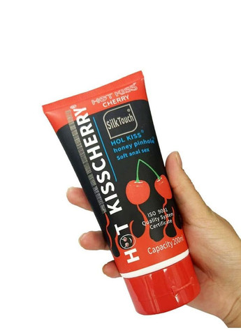 Анальный лубрикант Hot Kiss Вишня на водной основе NDS (366873828)