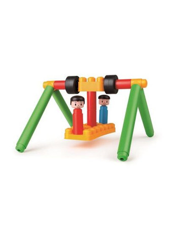 Конструктор Игровая площадка 110 деталей (760011) PolyM Ігровий майданчик 110 деталей (368471436)