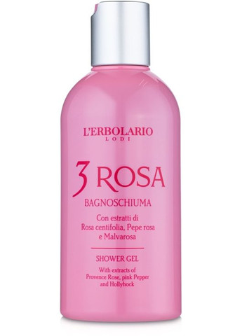 Пена для ванны 3 Rosa Bagnoschiuma 250ml (445869-31163853) L'erbolario (368651793)