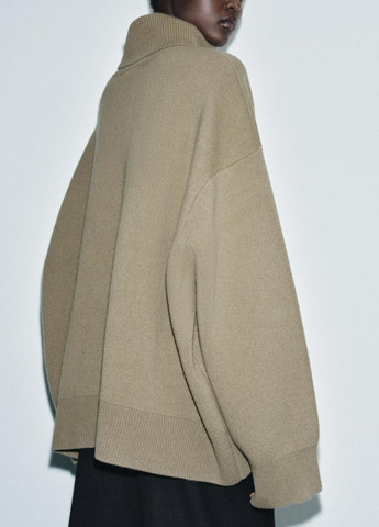 Світло-зелений демісезонний светр Zara