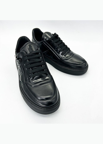 Черные всесезонные кроссовки (р) кожа 0-2-2-8179 Stepter