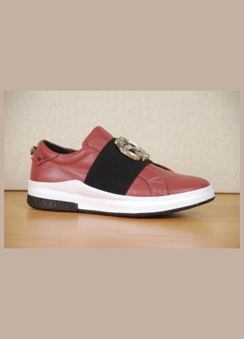 No Brand Туфлі бордовий з, — (366704565)