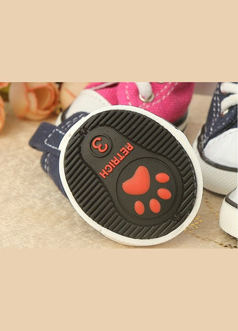 Кеди для котів Pet Style "Vans" Темносині 3 No Brand - (323237180)