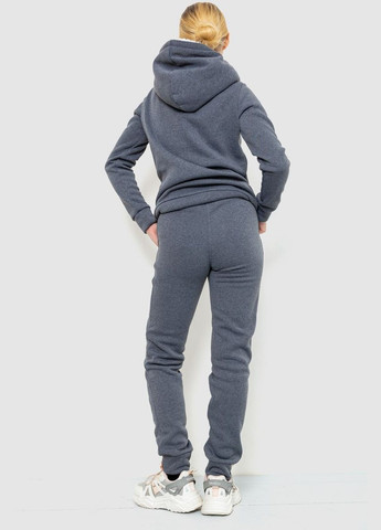 Спорт костюм женский на флисе, цвет темно-серый, Ager (268998698)