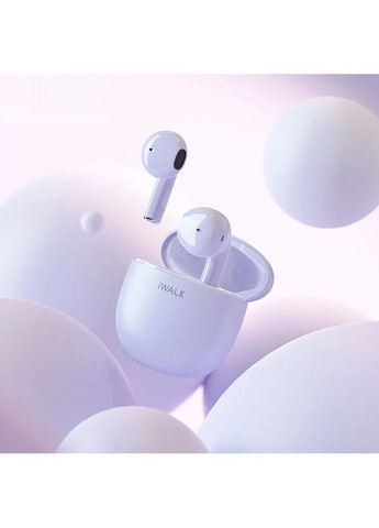 Наушники AmourDuo Candy фиолетовые (BTA006) iWALK (353497463)