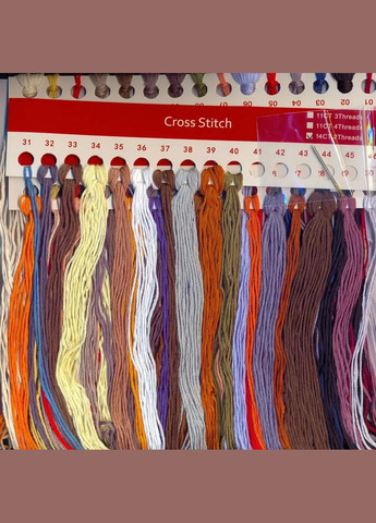 Набор для вышивания по нанесённой на канву схеме "Twilight in foreign country". AIDA 14CT printed, 54*36 см Joy Sunday (313613123)