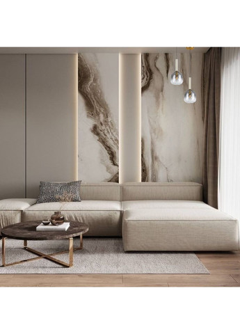 Скляний підвіс 16см з градієнтом графітовим (800-P3155D-1 GSM) No Brand (370070351)