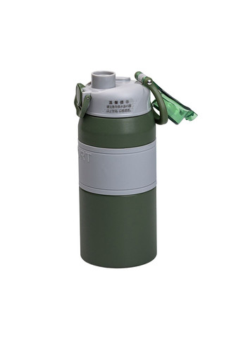 Термос Sport 600 мл с мундштуком и ручкой, зеленый Yiwu HP-14-5GR No Brand (360481786)