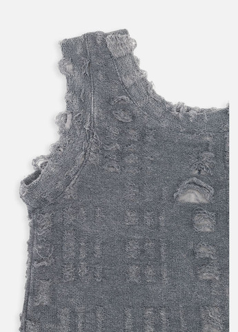 Топ з широкими бретелями для дівчинки колір темно-сірий ЦБ-00267414 Viollen (322667732)