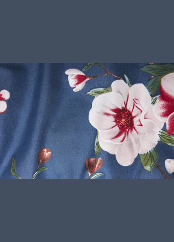 Комплект постільної білизни Полісатин Premium King Size 220x240 наволочки 4х50х70 (MS-820003713) Moon&Star Bush Peony (288044321)