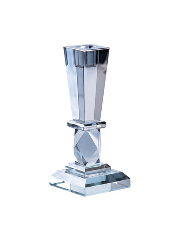 Підсвічник скляний Night Crystal 22 см TS Kitchen (328441751)