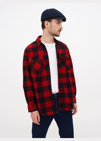 Кепка мужская восьмиклинка шерсть синяя с узором ёлка VECONS Восьмиклинка — додає об'єму та стильності (317971427)