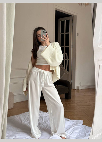 Жіночі сатинові штани No Brand (325417840)