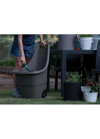 Тачка садовая Easy Go Breeze капучино 50 л 231353 Keter (316518299)
