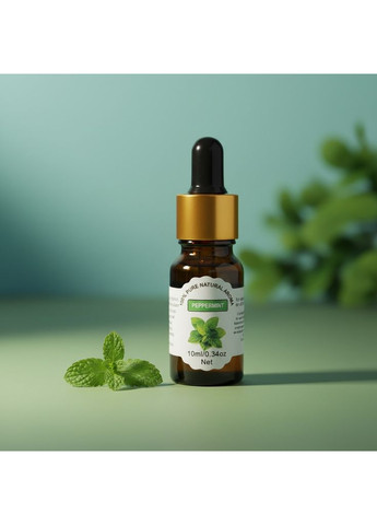 Аромамасло Мята эфирное масло для увлажнителя диффузора косметики ароматерапии массажа сна бани дома 10 мл 159_2_0_1C No Brand (369489522)