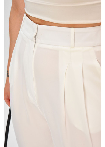 Брюки женские молочного цвета Let's Shop (353966434)