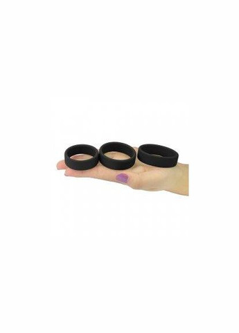 Ерекційні кільця - Power Plus Soft Silicone Pro Ring Black Lovetoy (340272660)