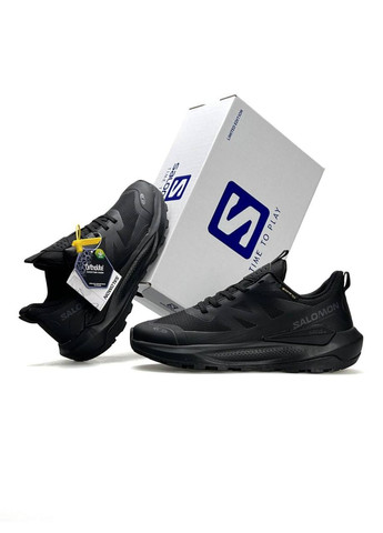 Чорні Осінні кросівки чоловічі No Brand