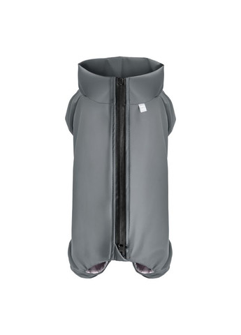 Дождевик для собак WAUDOG Clothes, водонепроницаемый,, В 70-74 см, С 47-50 см, серый Collar (372162077)
