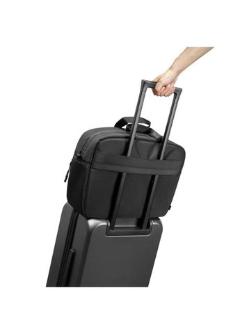 Сумка мужская текстильная портфель в дорогу планшет для документов А4 для телефона Черный 34241 tomtoc (331861726)