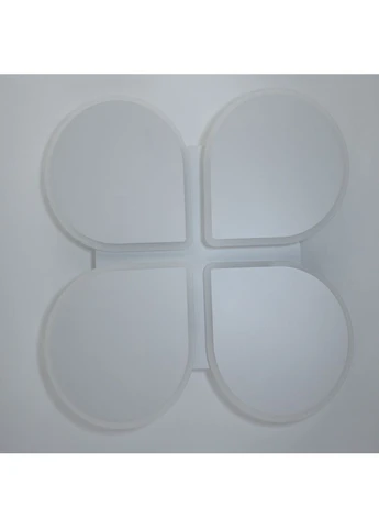 Керована світлодіодна люстра AERO flower 70W 4V-ON/OFF-540х60-WHITE/WHITE-220-IP20 ESLLSE (360882406)