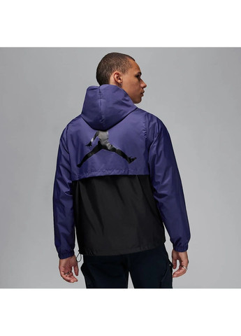 Черная мужская ветровка essential hbr blue/black Air Jordan