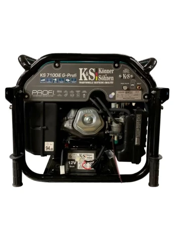 Инверторный генератор KS 7100iE G-Profi (7 кВт, 50 Гц, 230 В, 18 л) бензиновый/газовый однофазный (22962) Konner&Sohnen (295032121)