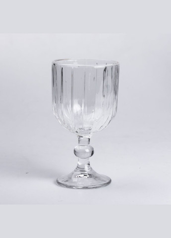 Набір келихів столових ребристих 6 штук по 400 мл Yiwu (325875918)