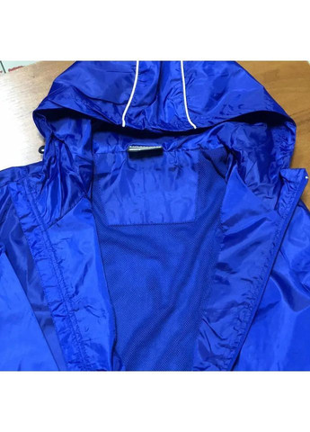 Синя демісезонна вітровка No Brand