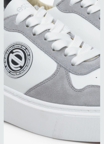 Білі кеди низькі, колір білий Estro