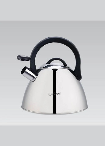 Чайник неіржавкий Maestro 2.5 л MR-1314 (MR-1314) металік Kamille (318070592)