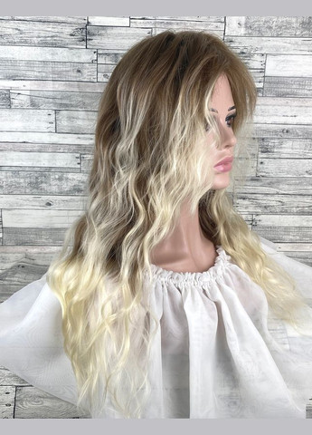 Парик длинный волнистый русый омбре женский No Brand 2098 (304771205)