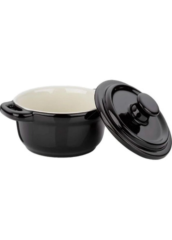 Форма для запікання Malin керамічна з кришкою, діаметр 14 см, чорна 11928 Kela (316517807)