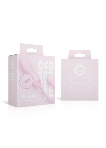 Виброейте - SIVA Bullet Vibrator Soft Silicone - Pink Good Vibes Only (369945472)