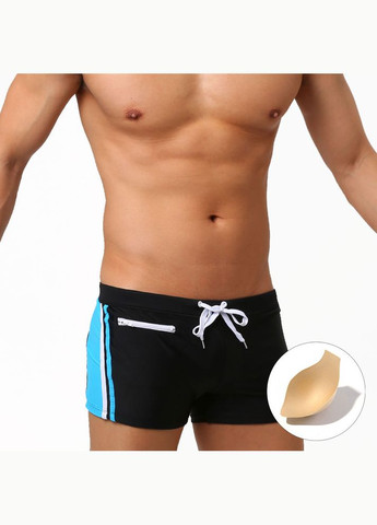 Мужские черные пляжные, спортивные, повседневные, кэжуал мужские плавки боксеры белый 8942 шорты Sport Line
