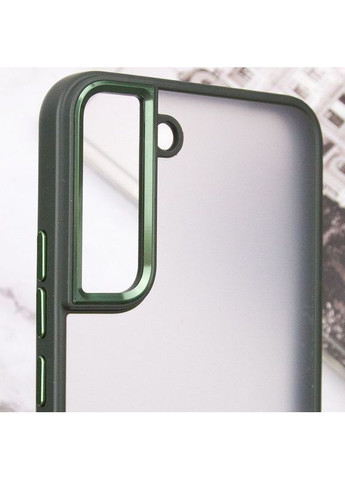Чохол TPU+PC North Guard для Samsung Galaxy S22+ Темно-зелений Epik (373255590)