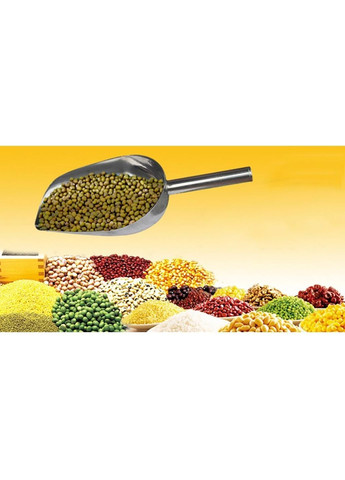 Комплект из 2 совков алюминиевых для льда, сахара, специй и сыпучих продуктов 26.5 и 21.5 см Kitchen Master (297829824)