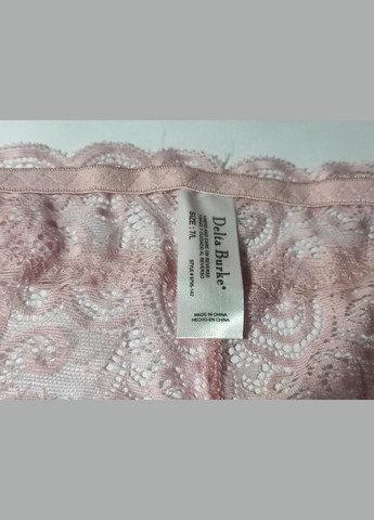 Кружевные трусики-шортики Delta Burke розовые No Brand (322872465)