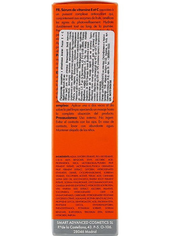 Освіжальна гіалуронова сироватка з вітамінами Е + С Focus Hyaluronic Serum With Vitamins E + C 30ml (957040-2986) Averac (368608682)
