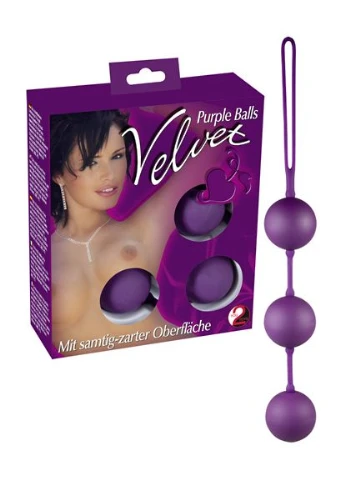 Вагинальные шарики Velvet Balls TripleYou2Toys 1981 You2Toys (391234737)