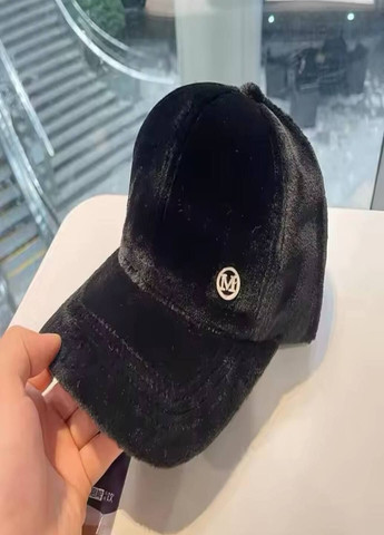 Кепка меховая зимняя теплая на зиму черная One Size No Brand (303403612)