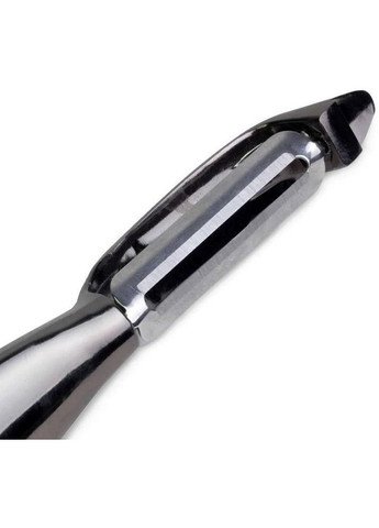 Овочечистка ZINKO з цинкового сплаву з TPR-вставками на ручках, 17см Kamille (297201626)