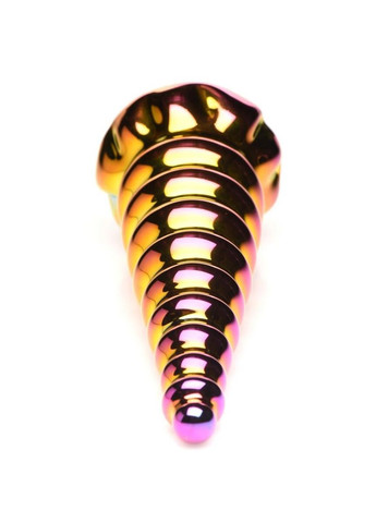 Фэнтезийный фаллоимитатор Twilight Rainbow Glass Dildo - CherryLove Creature Cocks (332209301)